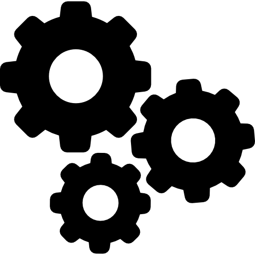 settings gears